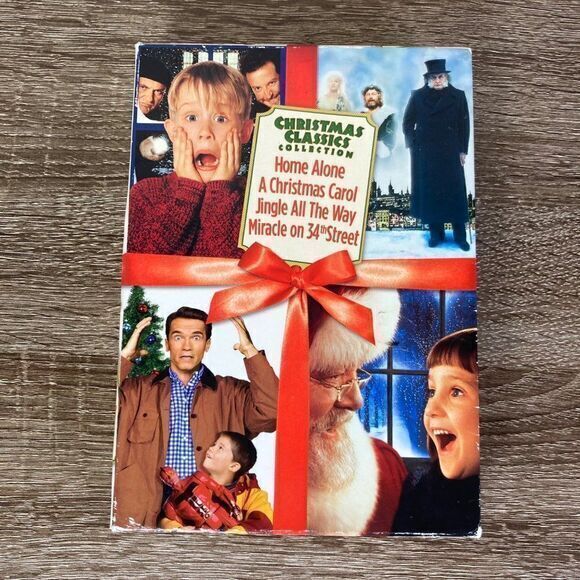 Christmas Classics 4 Disc DVD Collection Set Home Alone Holiday Movie Bundle - Picture 2 of 14